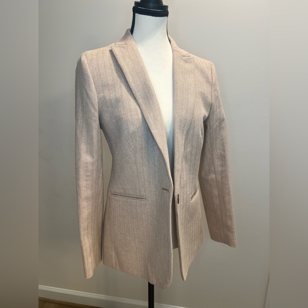 J.Crew Herringbone Blazer – Size 2 – NWT ✨ Retail $228